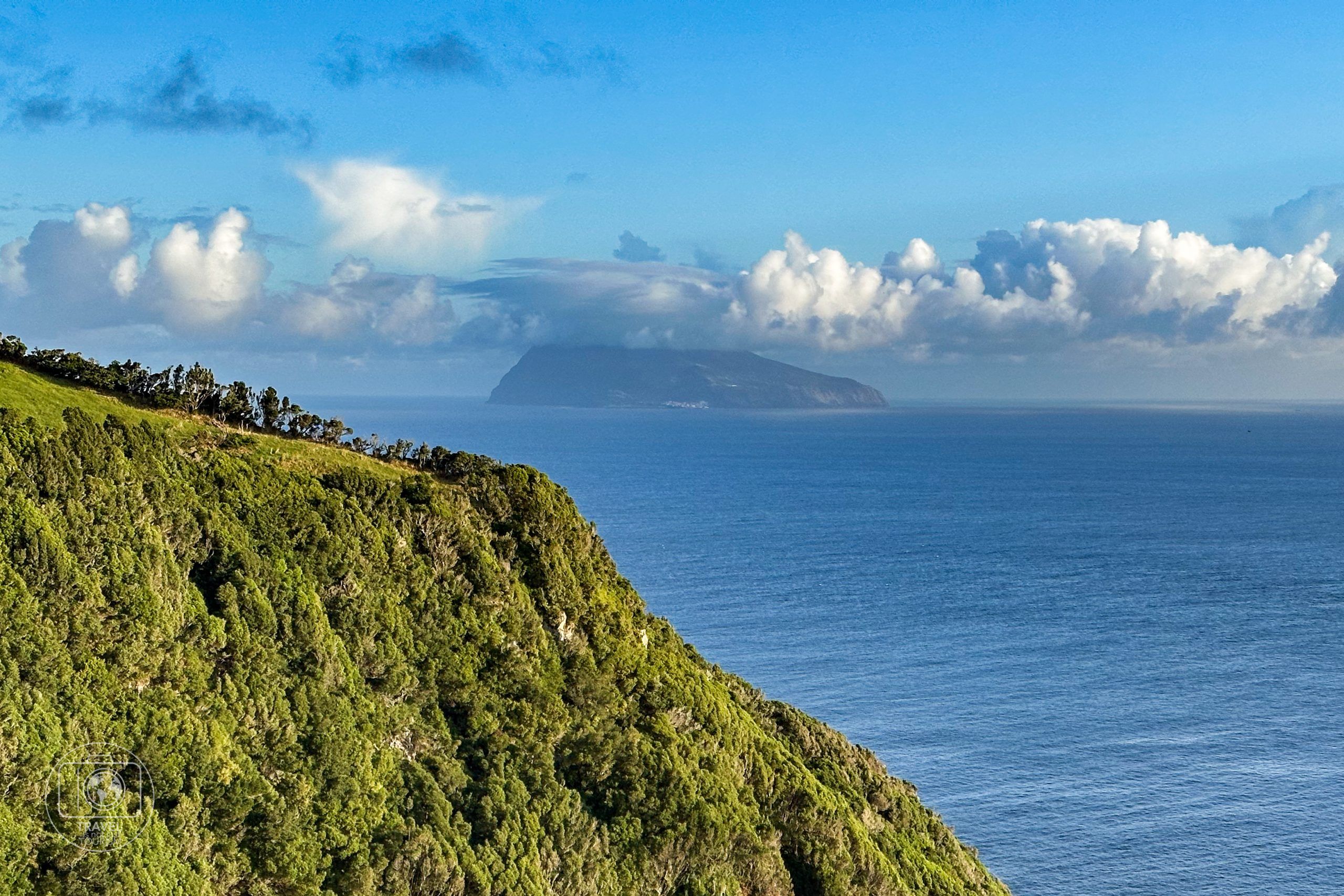 Ilha do Corvo desde Flores