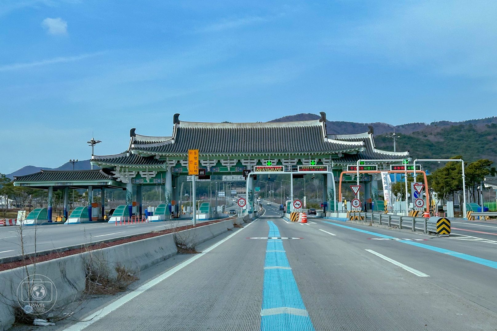 Hi-PASS en un peaje de Corea