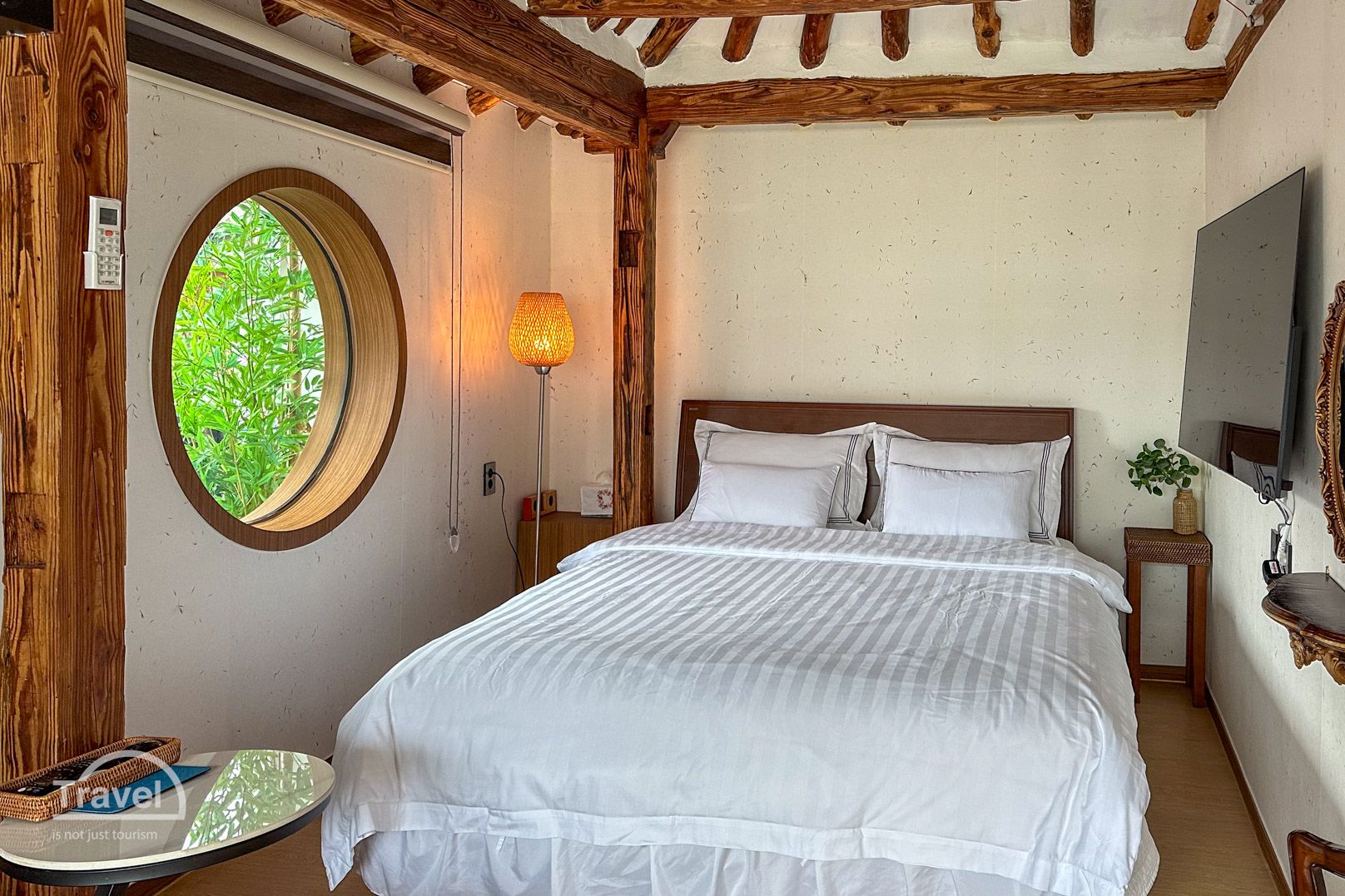 Dormitorio del hanok en Jeonju