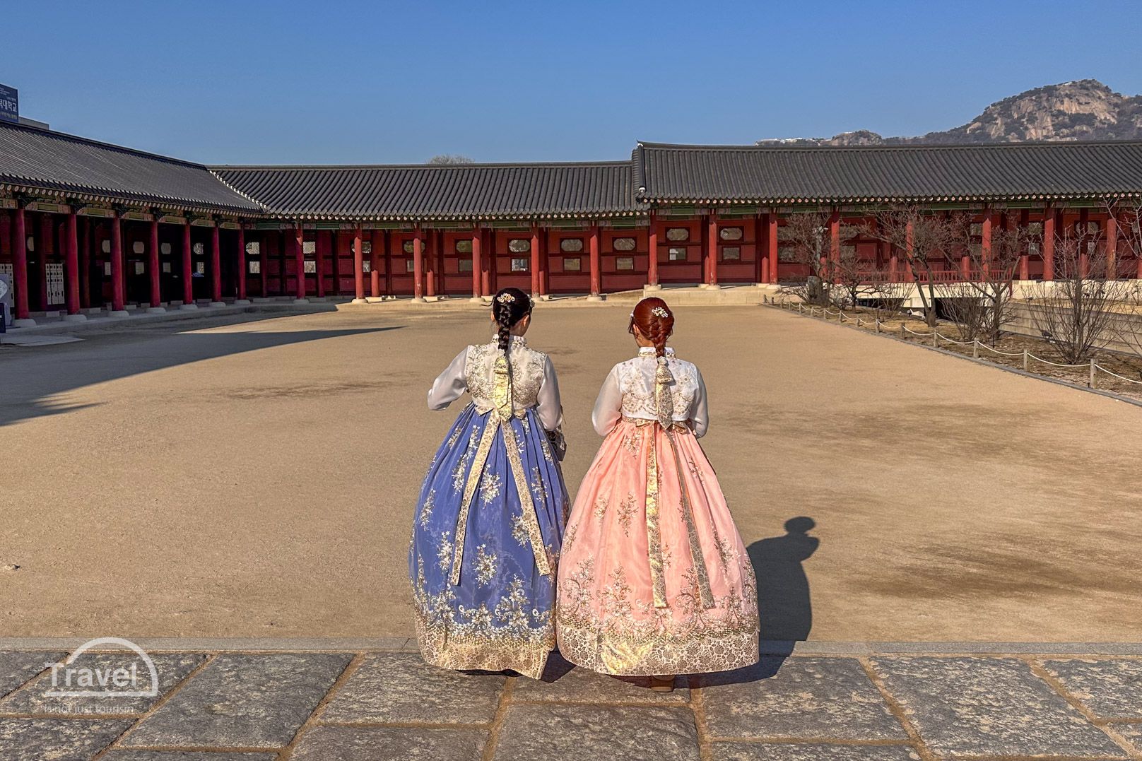 Chicas en hanbok
