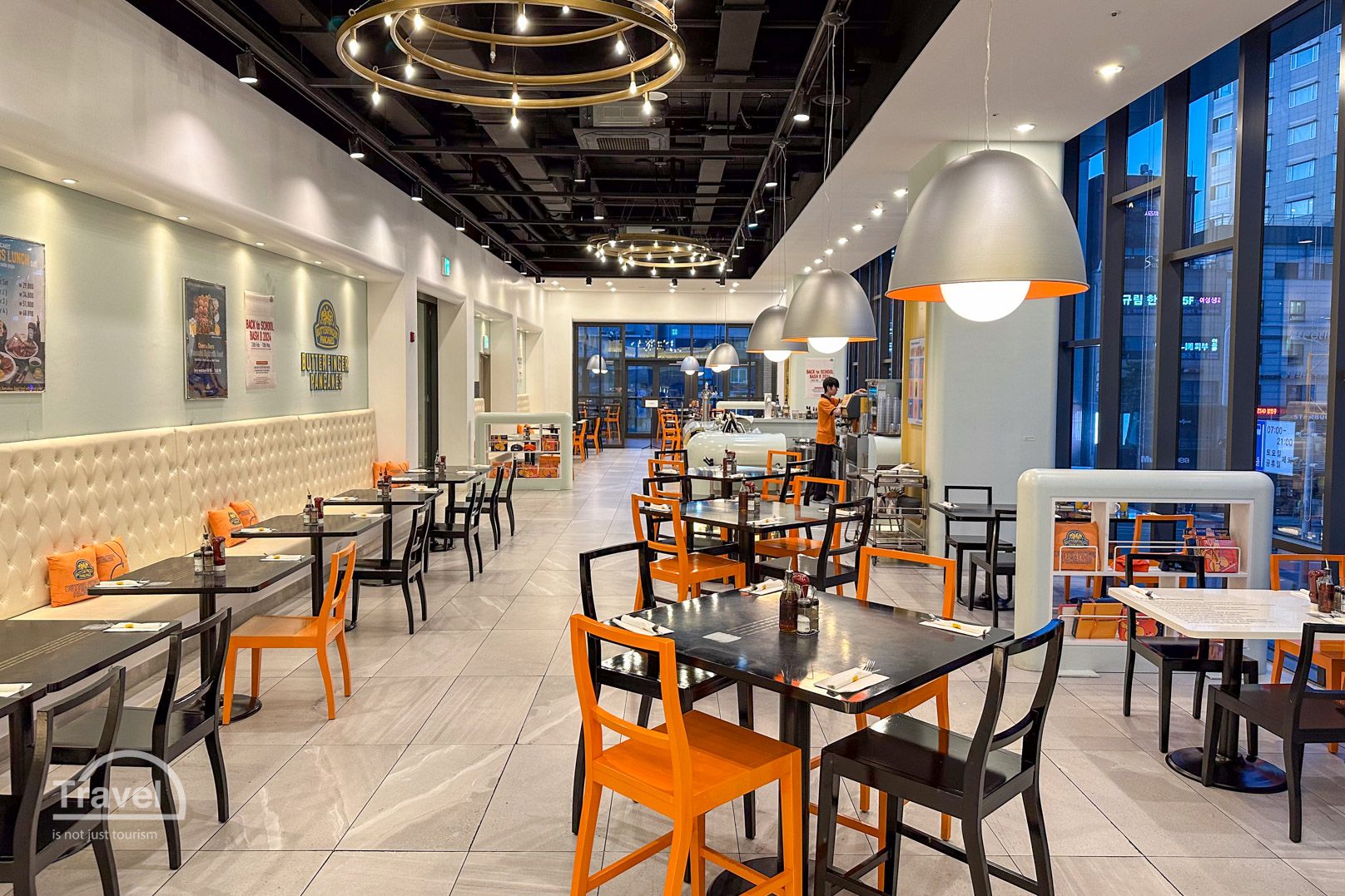 Zona de desayunos del L7 Myeongdong