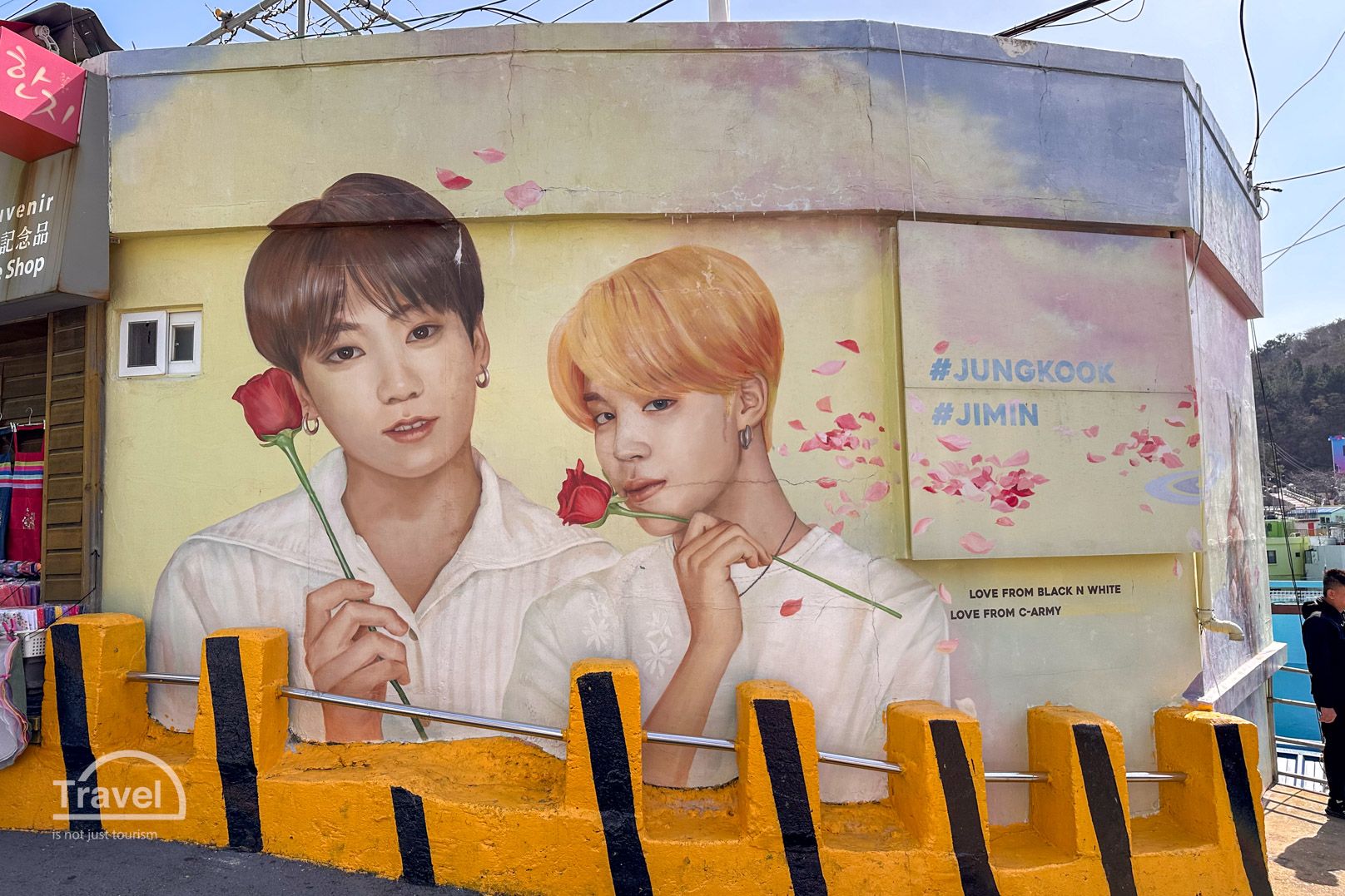 Mural K-pop en Gamcheon