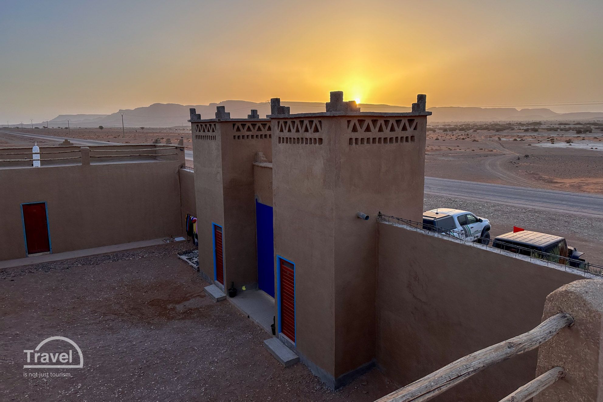 Amanecer en Porte de Sahara