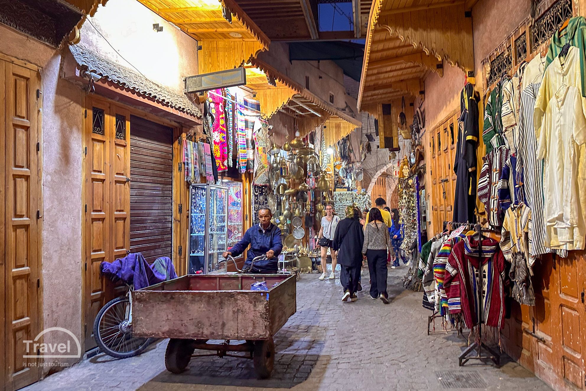 Carro medina de Marrakech