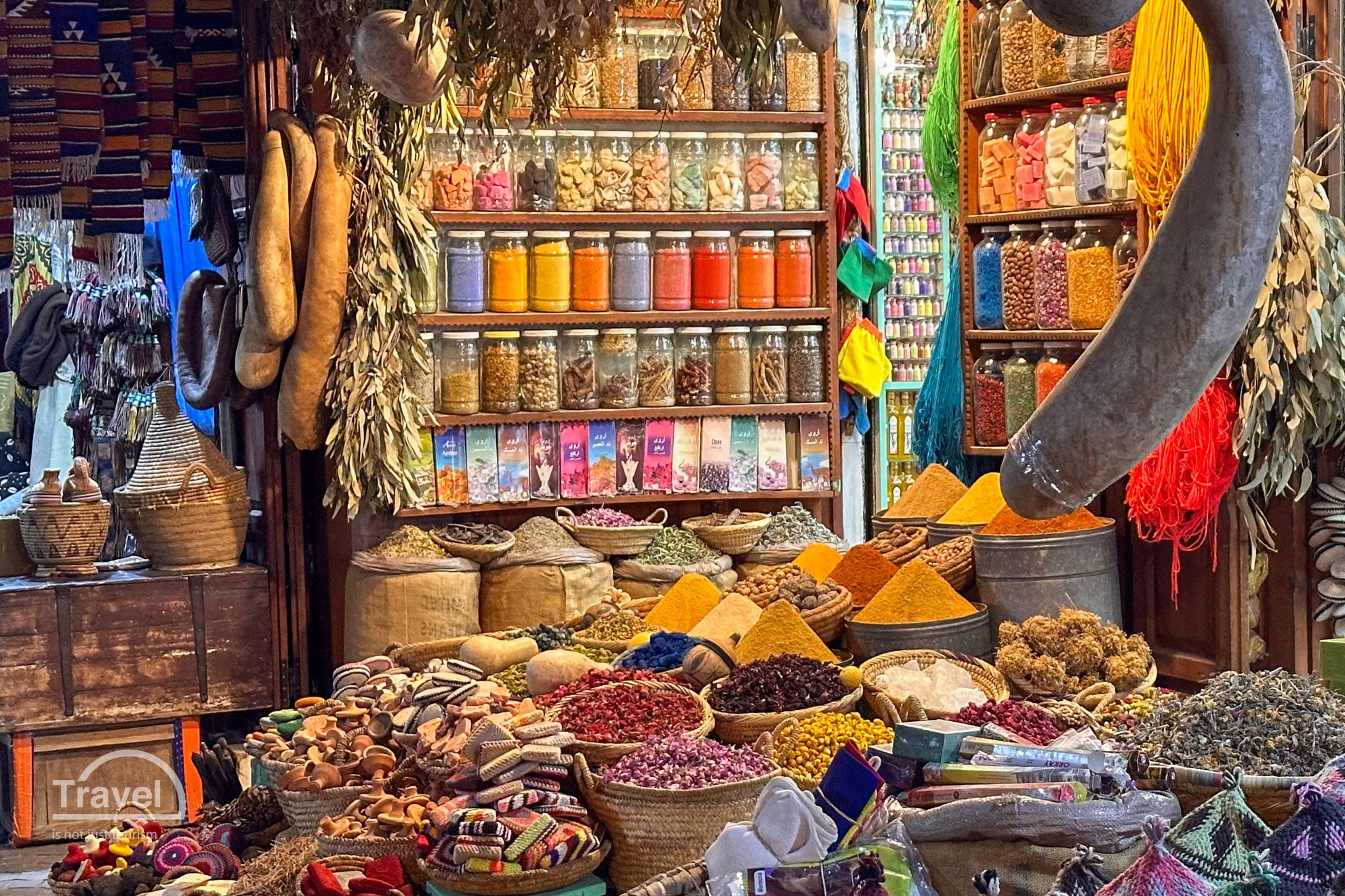 Especias en Marrakech