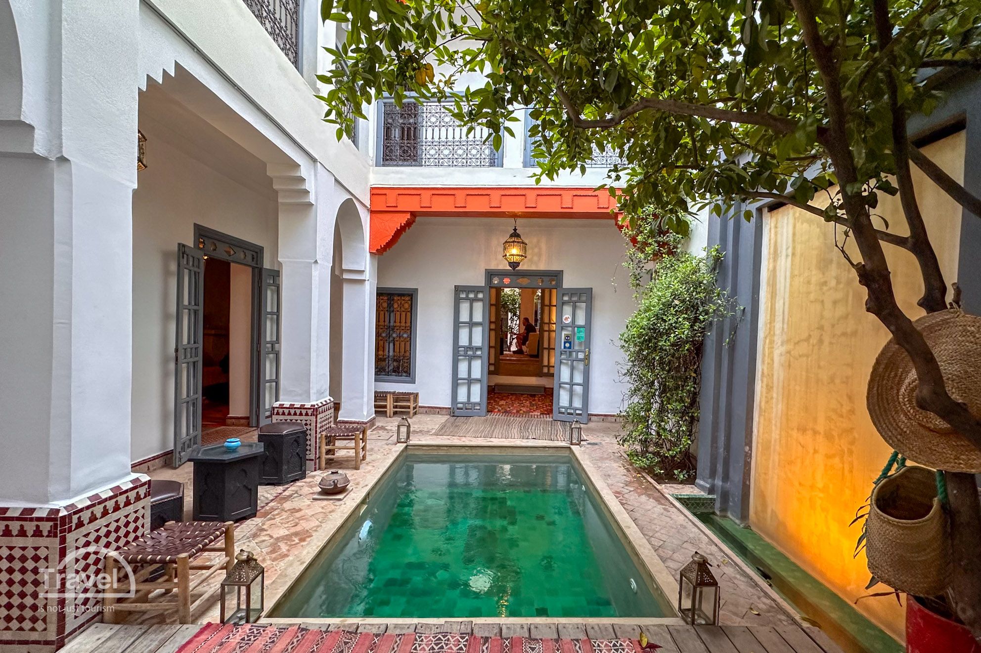 Patio del Riad Dar Silsila