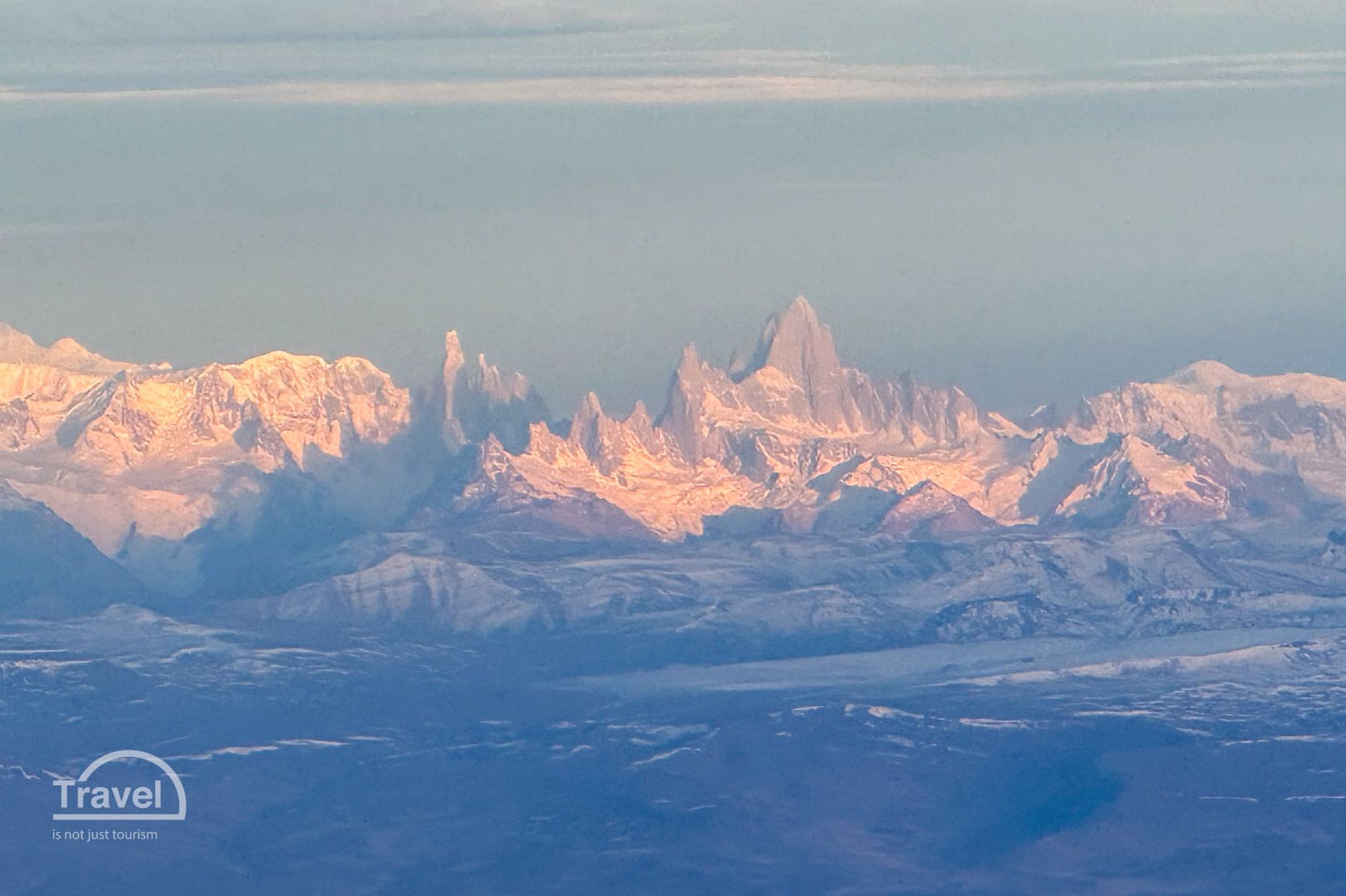 Monte Fitz Roy desde el vuelo