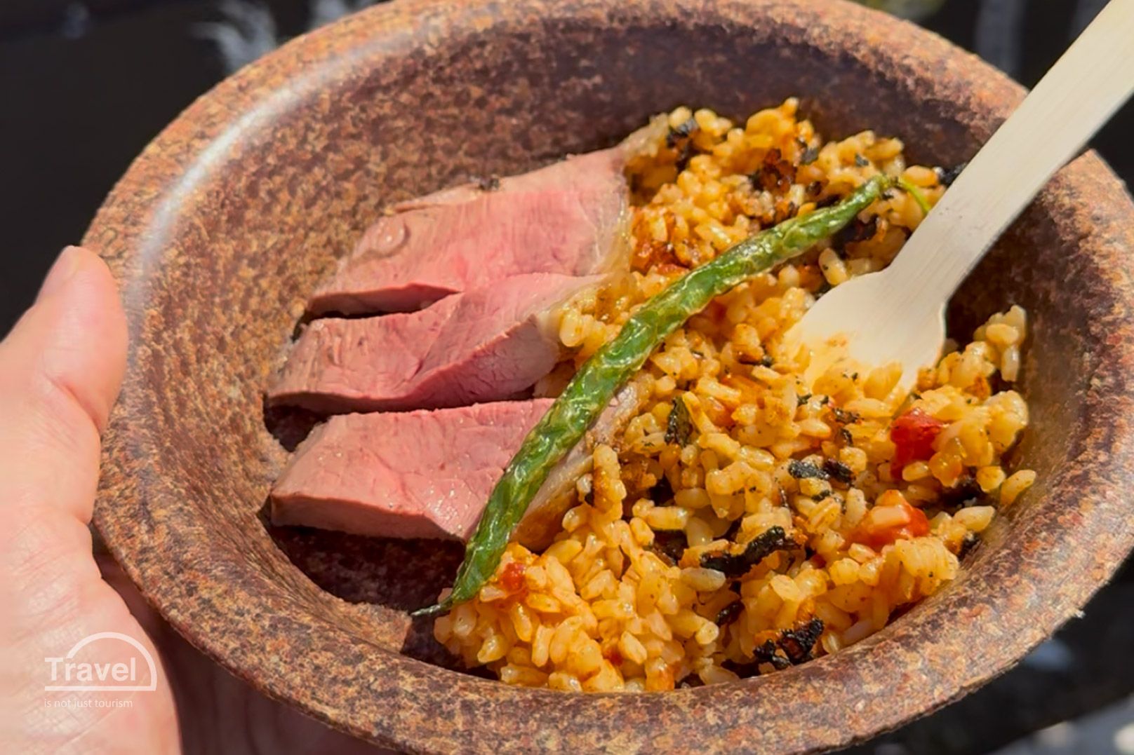 Paella en Peperina