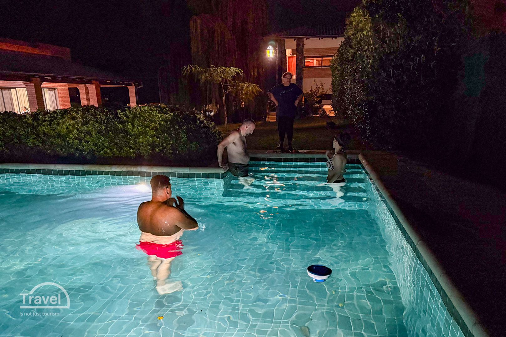 Piscina en Villa Rumipal