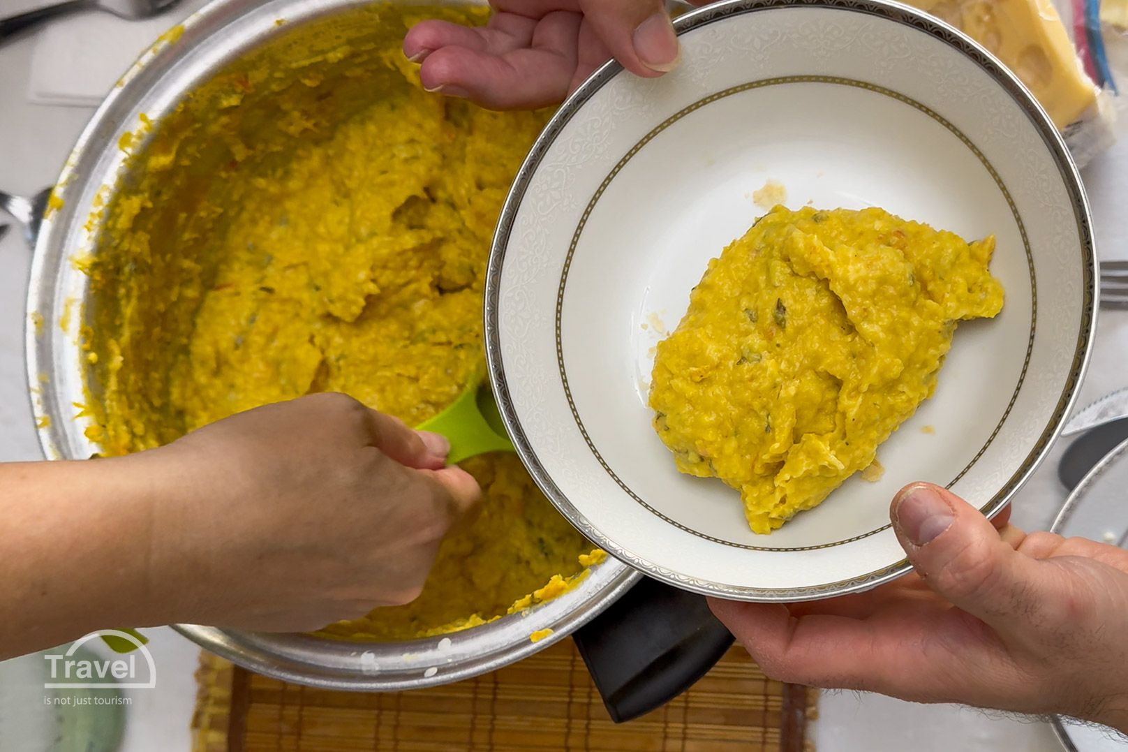 Plato de humita