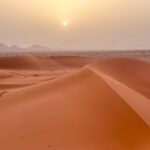 Atardecer en el desierto de Ouzina