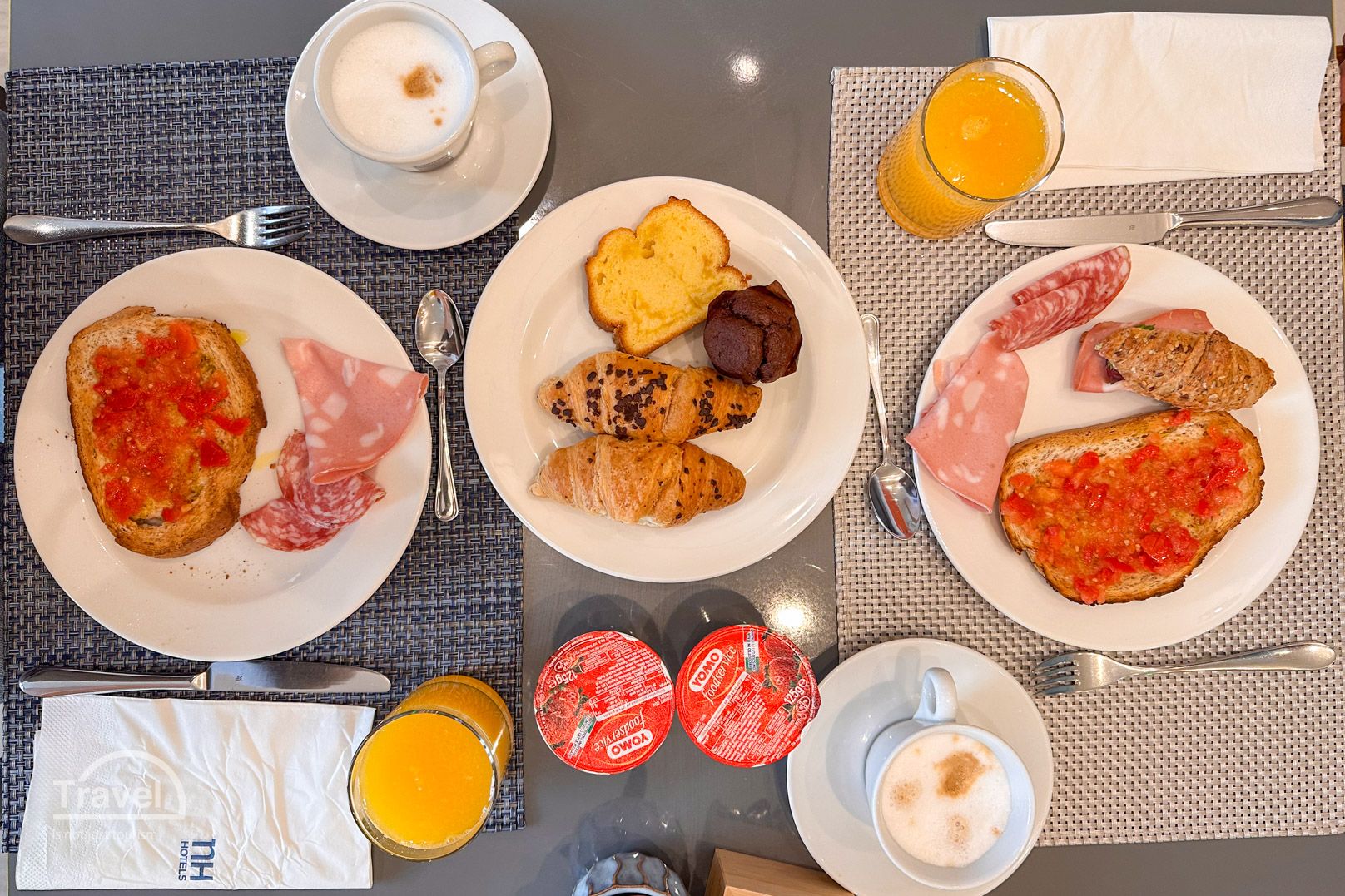 Desayuno NH Bologna de la Gare