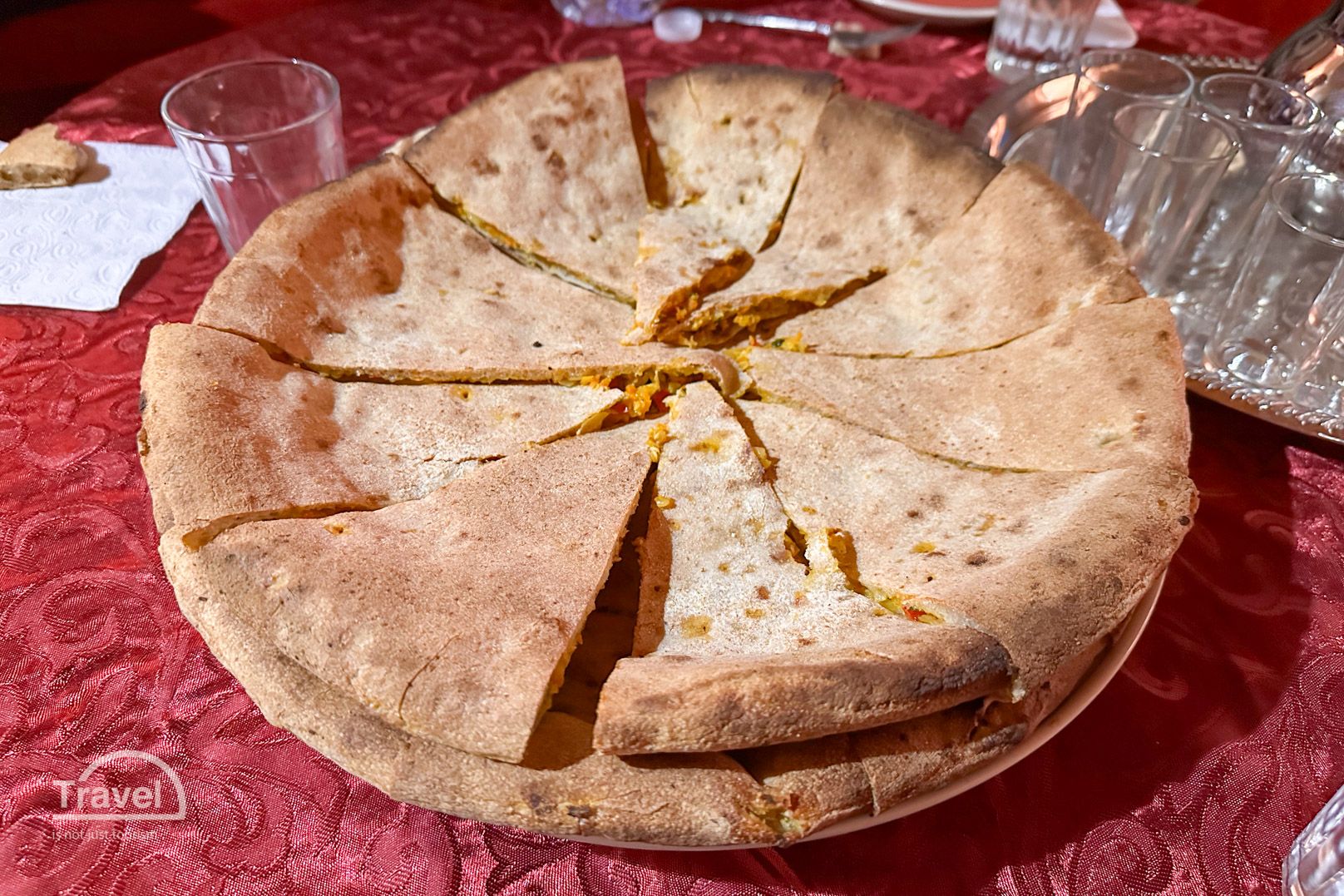 Pizza bereber en Ouzina