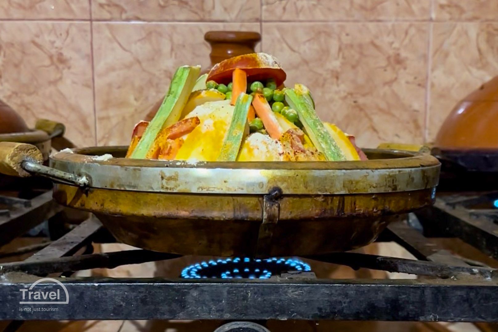 Tajín de pollo en Ouzina
