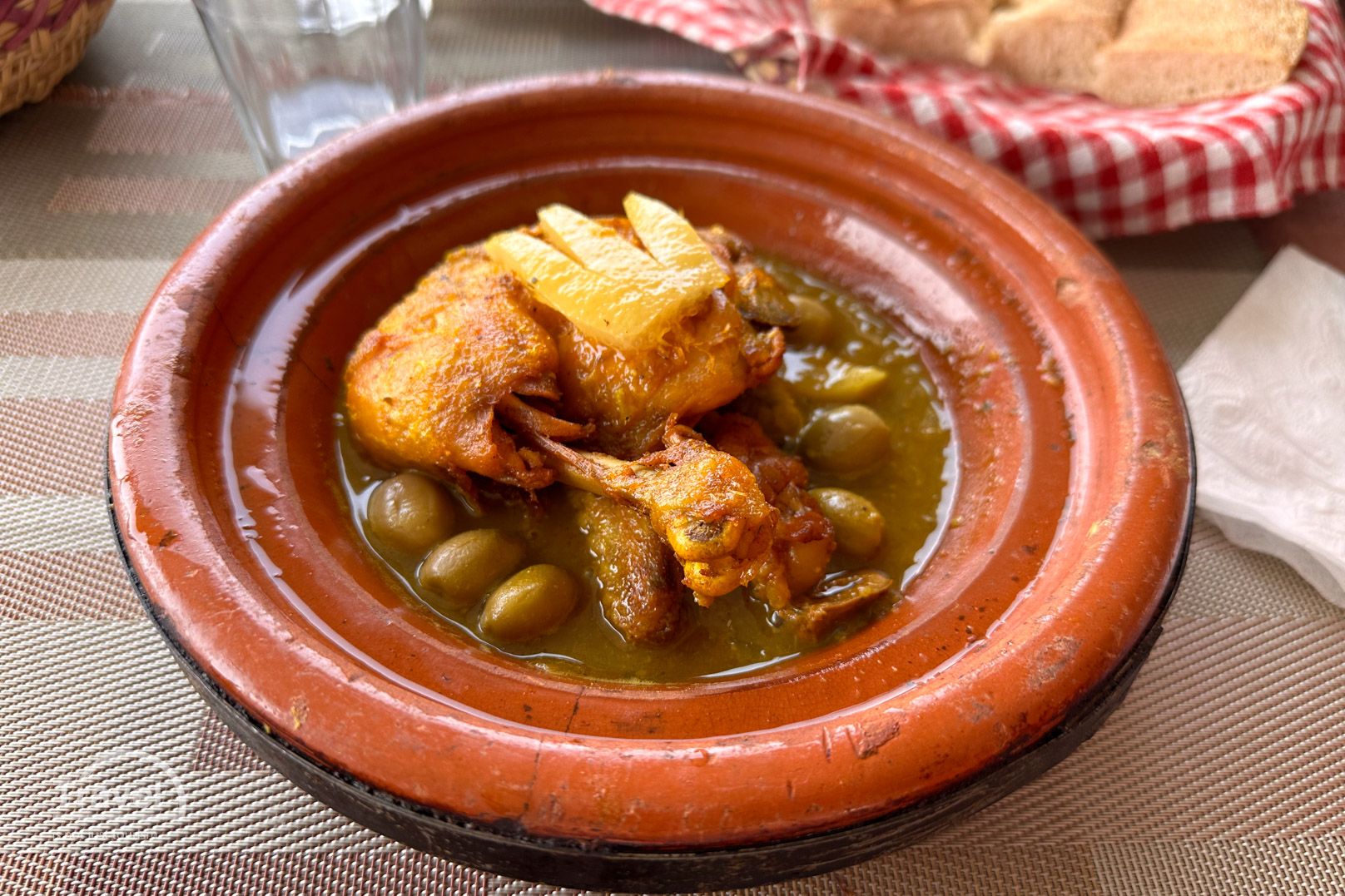 Tajin de pollo en Restaurante Reda