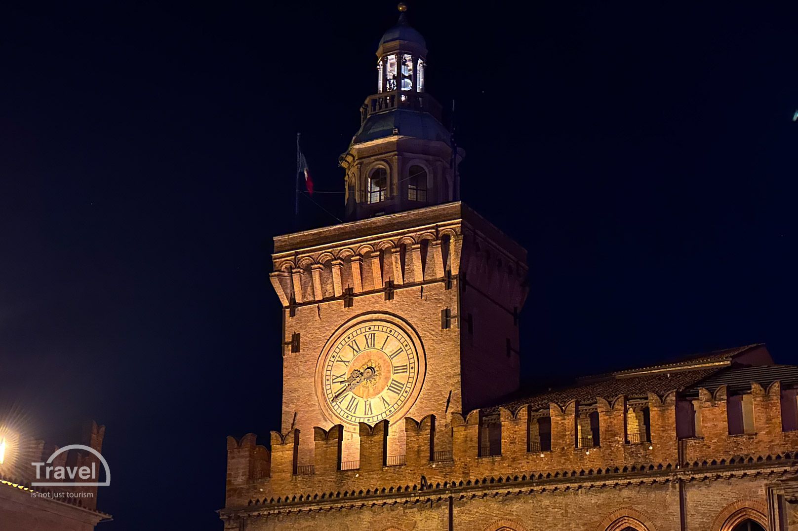 Torre dell'Orologio de noche